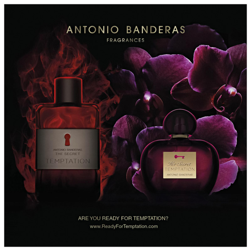 Her Secret Temptation Antonio Banderas Eau de Toilette - Perfume Feminino 80ml