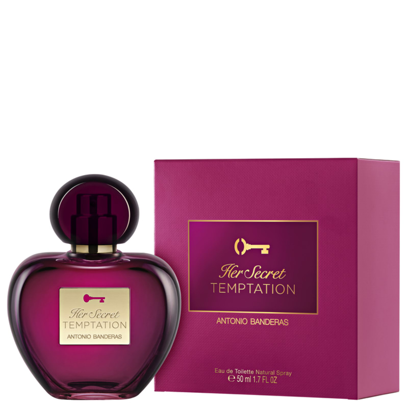 Her Secret Temptation Antonio Banderas Eau de Toilette - Perfume Feminino 50ml