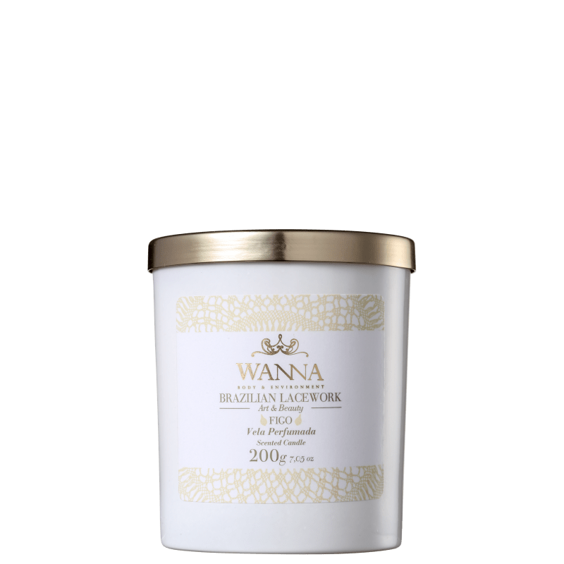 Wanna Brazilian Lacework Figo - Vela Perfumada 200g