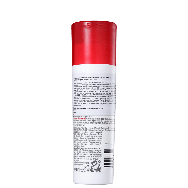 Schwarzkopf Professional BC Bonacure Repair Rescue Reversilane - Condicionador 200ml