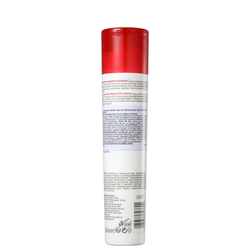 Schwarzkopf Professional BC Bonacure Repair Rescue Reversilane Deep Nourishing - Shampoo 250ml
