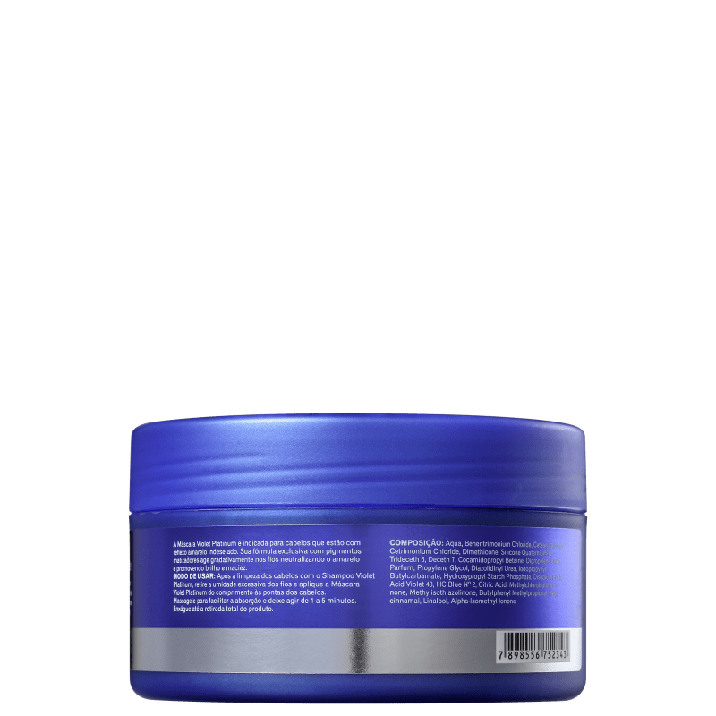 Lowell Violet Platinum - Máscara 240g