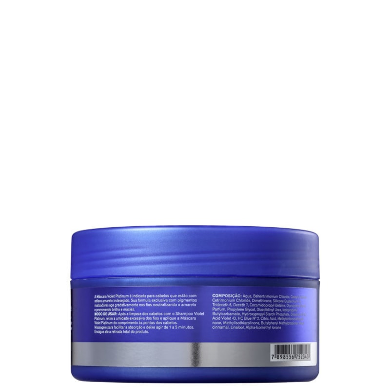 Lowell Violet Platinum - Máscara 240g