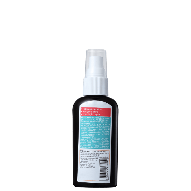 Yenzah Sou + Cachos Óleo de Coco Premium - Óleo Umectante 60ml