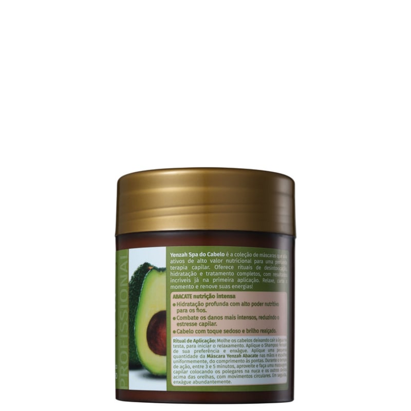 Yenzah SPA dos Cabelos Abacate - Máscara 480g