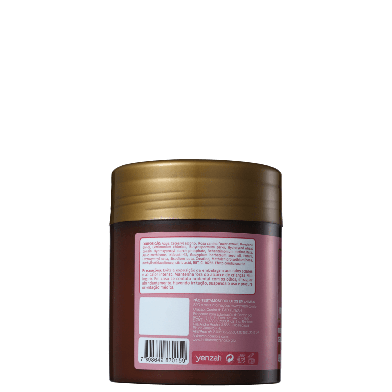 Yenzah SPA dos Cabelos Rosa Mosqueta - Máscara 480g