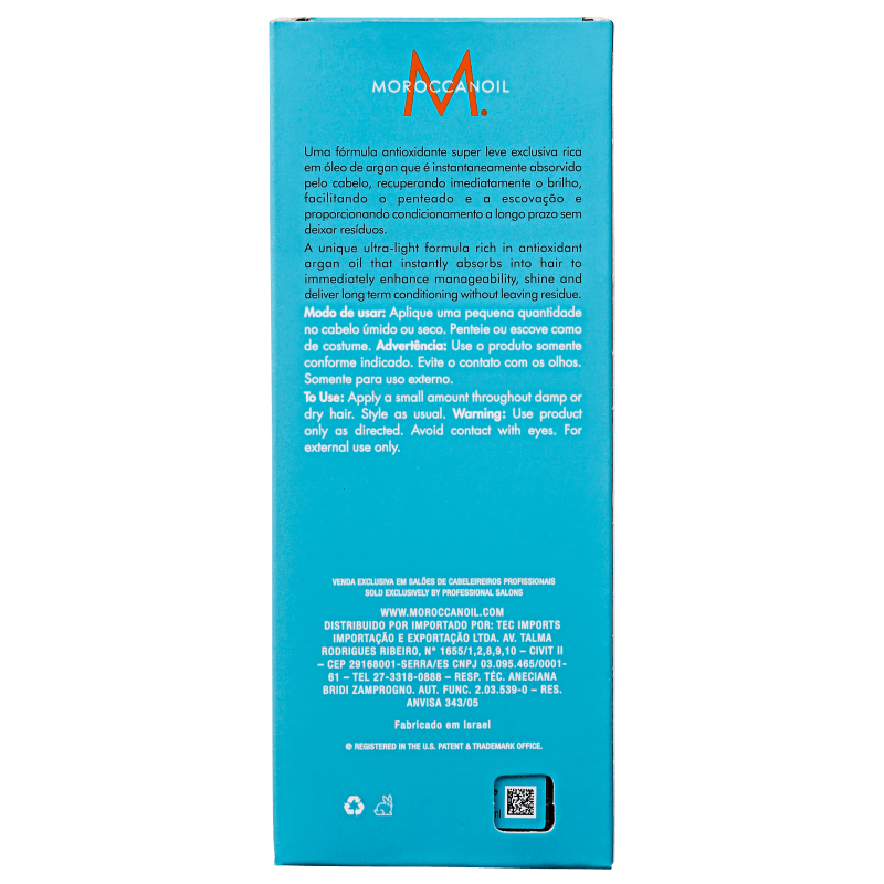 Moroccanoil Light Oil Treatment - Óleo de Tratamento 100ml