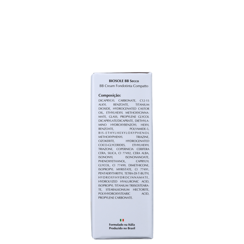 Ada Tina Biosole BB Secco FPS60 Bianco - Protetor Solar Facial com Cor 10g