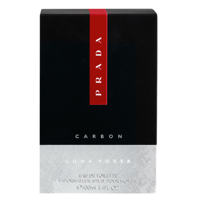 Luna Rossa Carbon Prada Eau de Toilette - Perfume Masculino 100ml