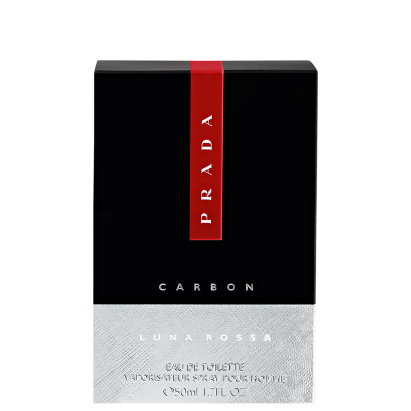 Luna Rossa Carbon Prada Eau de Toilette - Perfume Masculino 50ml
