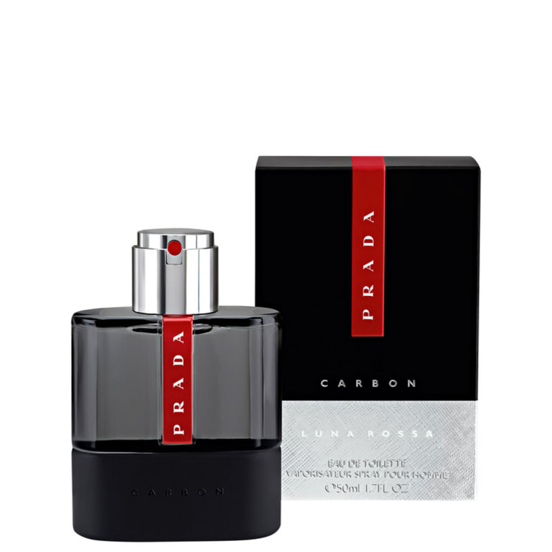 Luna Rossa Carbon Prada Eau de Toilette - Perfume Masculino 50ml