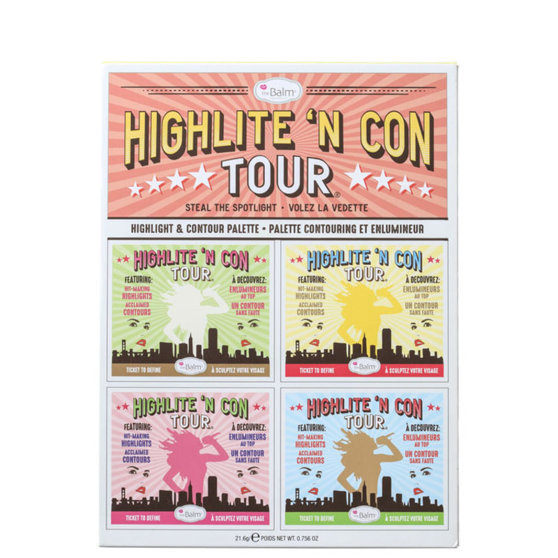 the Balm Highlite N’ Con Tour - Paleta de Contorno 21,6g
