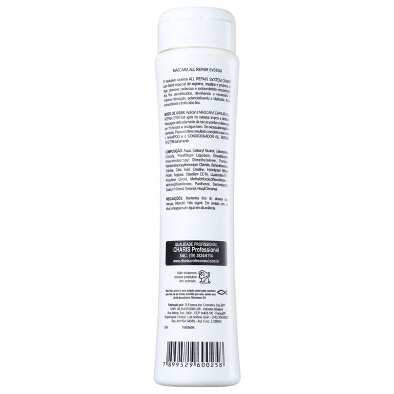 Charis All Repair System Máscara de Tratamento - 300g
