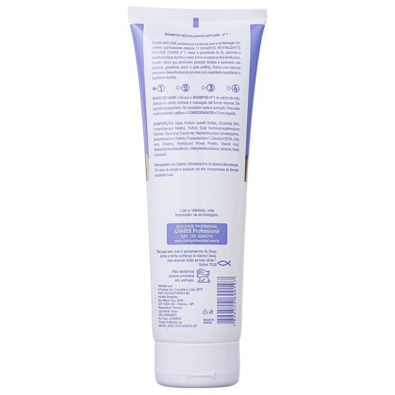 Charis Anti Age Shampoo Revitalizante - Shampoo 250ml