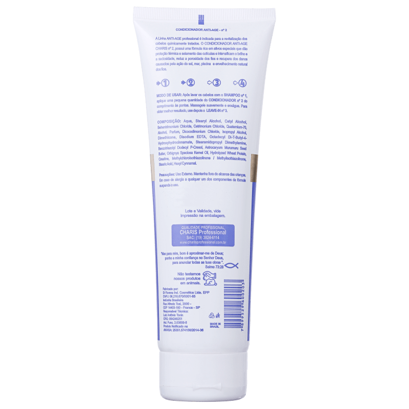 Charis Anti Age Condicionador Revitalizante - Condicionador 250ml