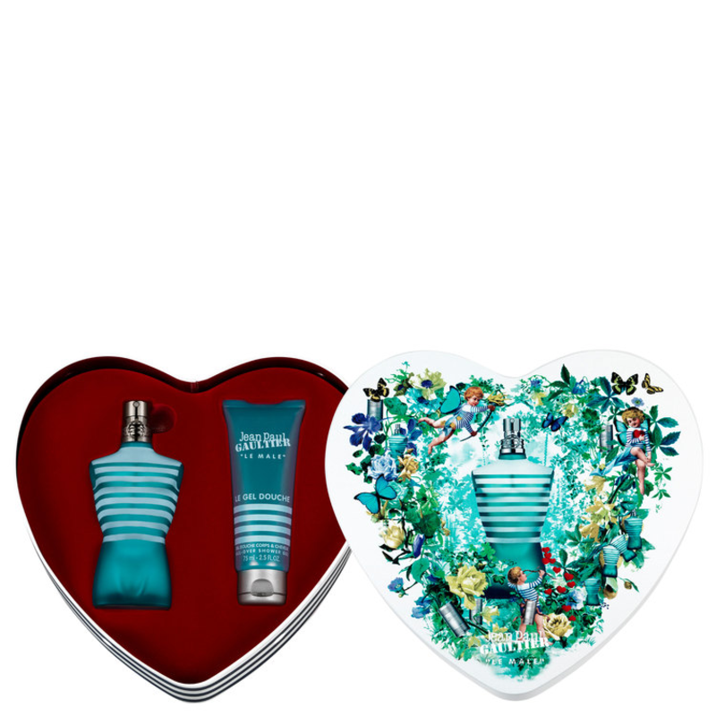 Conjunto Le Male Jean Paul Gaultier Masculino - Eau de Toilette 75ml + Gel de Banho 75ml