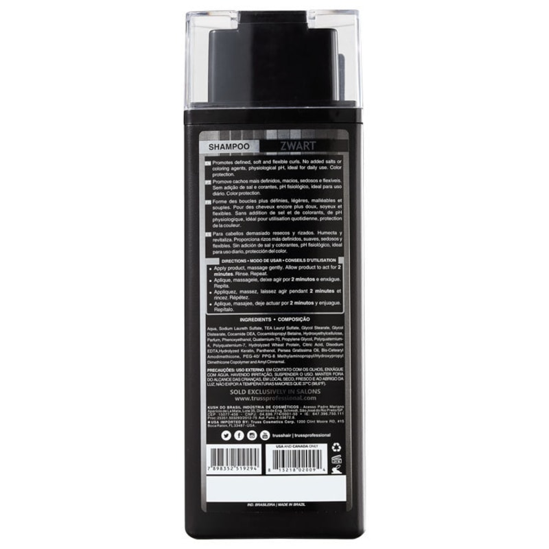 Truss Active Zwart - Shampoo 300ml