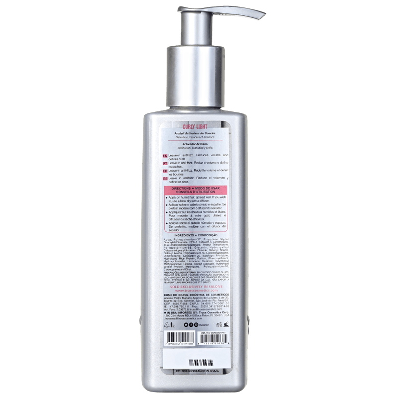Truss Finish Care Curly Light - Finalizador 250ml