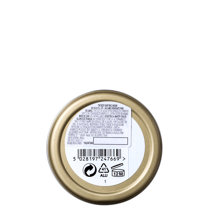 The Body Shop Wild Argan Oil - Hidratante Labial 20ml