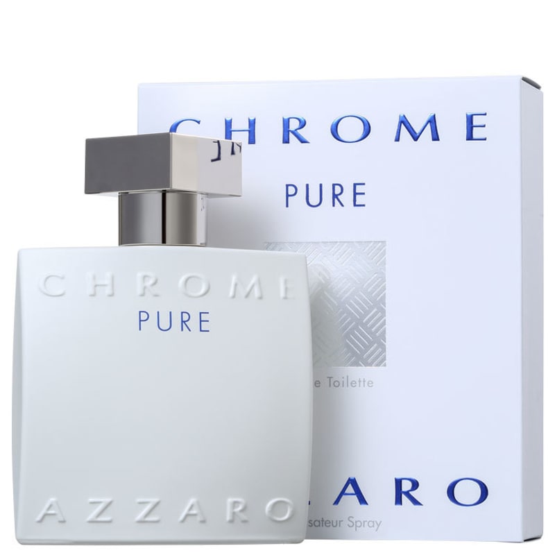 Chrome Pure Azzaro Eau de Toilette - Perfume Masculino 100ml