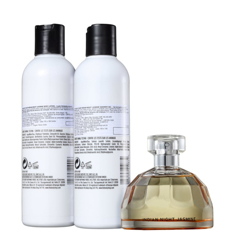Kit The Body Shop Indian Night Jasmine (3 Produtos)