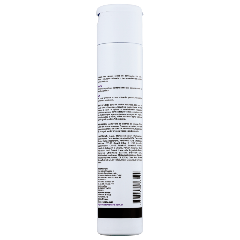 Acquaflora Antioxidante Secos ou Danificados - Condicionador 300ml