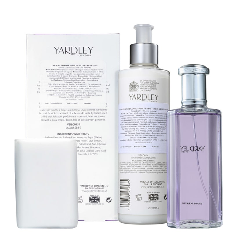 Kit Yardley April Violets (3 Produtos)