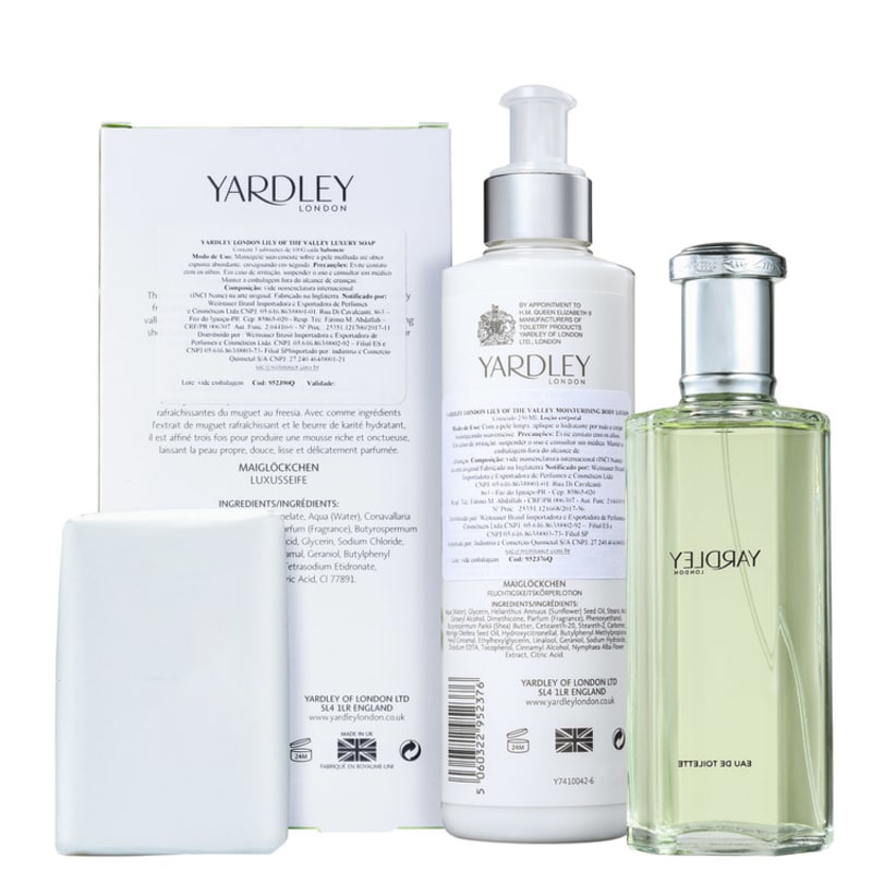 Kit Yardley Lily of The Valley (3 Produtos)