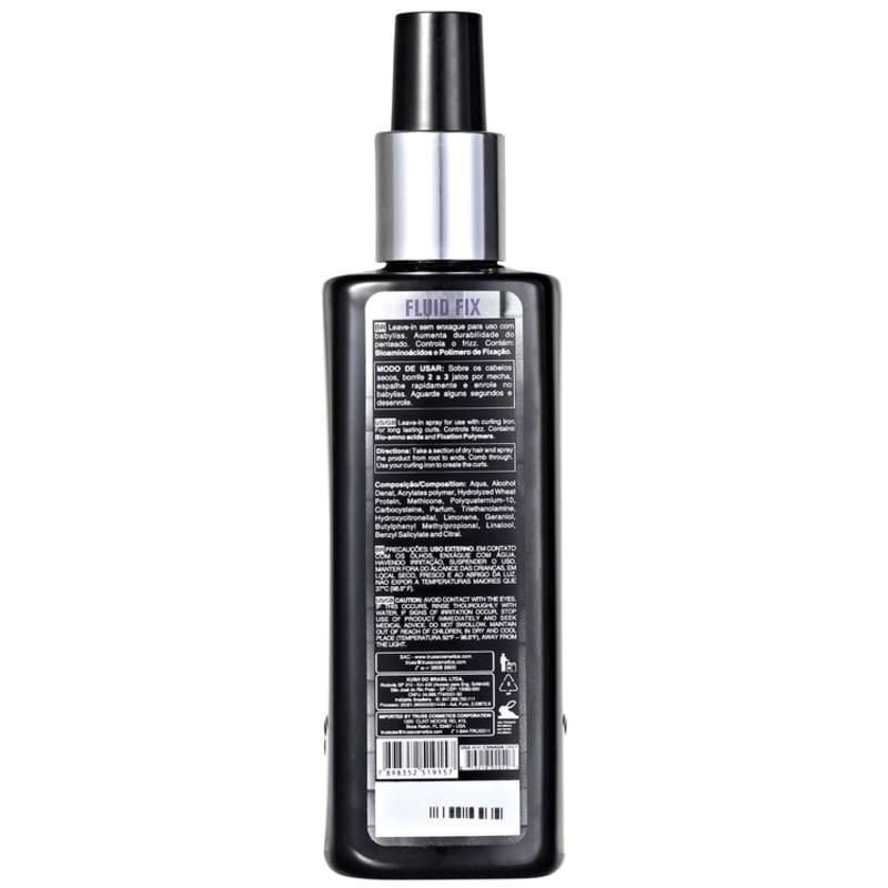 Truss Finish Fluid Fix - Spray Ativador de Cachos 250ml