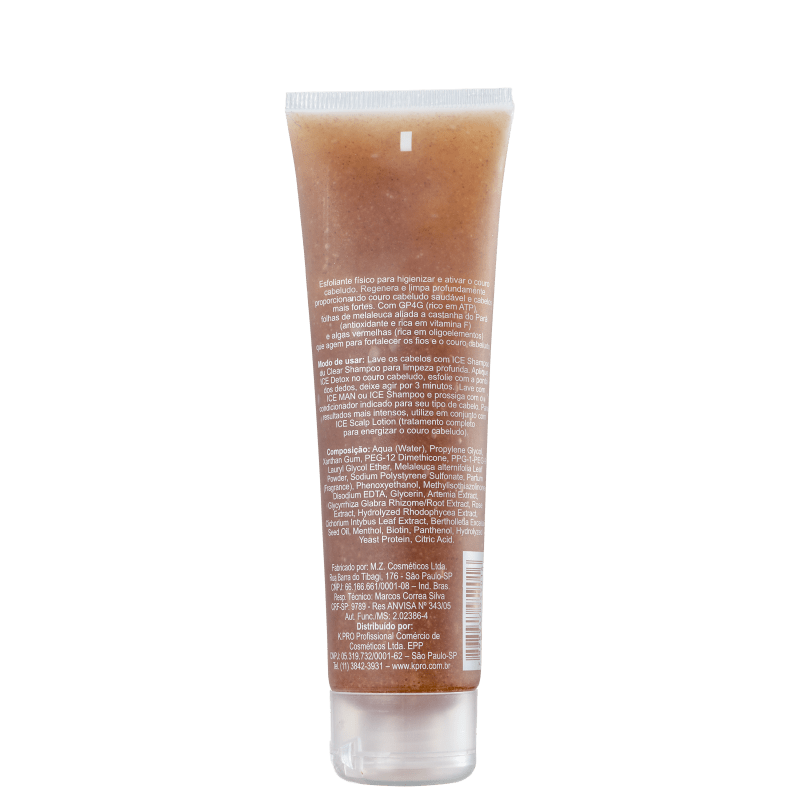 K.Pro Ice Scalp Detox - Esfoliante Do Couro Cabeludo 130gr