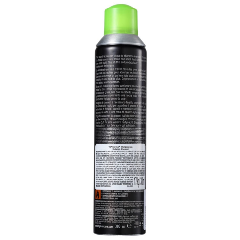 TIGI Bed Head Rock a Holic Dirty Secret - Shampoo Seco 300ml