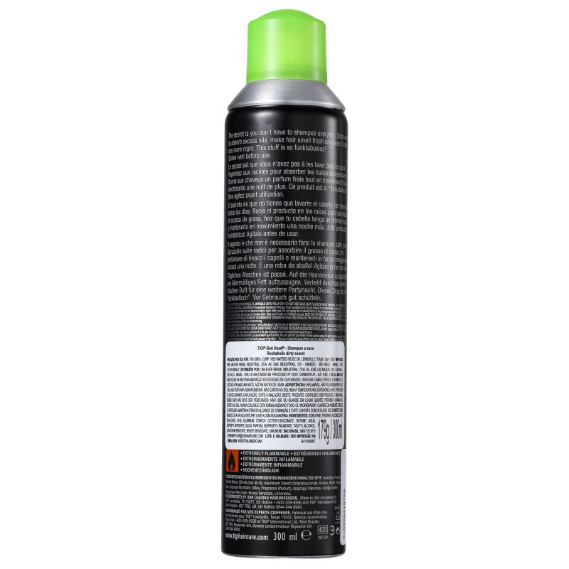 TIGI Bed Head Rock a Holic Dirty Secret - Shampoo Seco 300ml