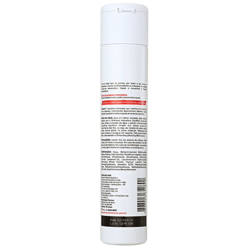 Acquaflora Equilíbrio Queda Raiz Oleosa - Condicionador 300ml