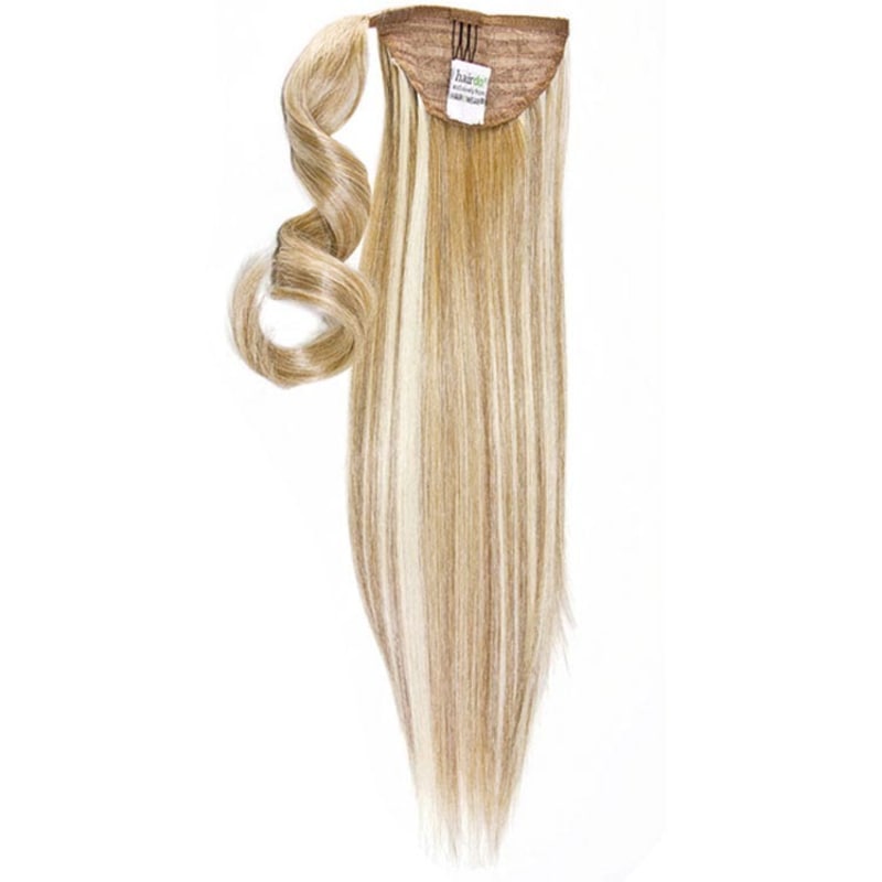 Hairdo Rabo de Cavalo Liso - Louro Com Mechas Super Claras 46Cm