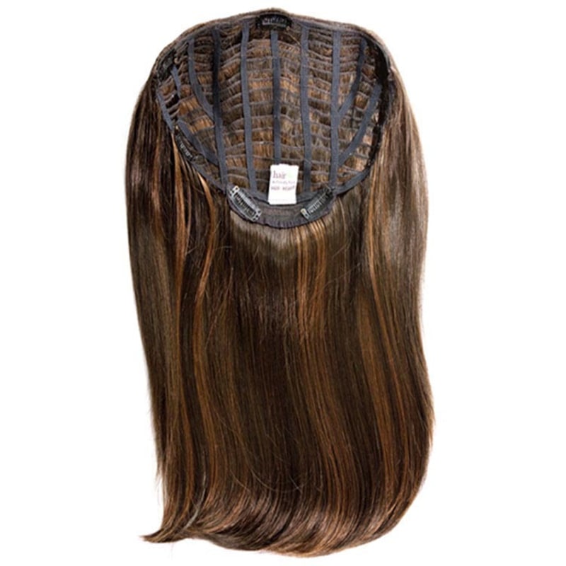 Hairdo Liso em Camadas - Chocolate Com Mechas Cobre 48 Cm