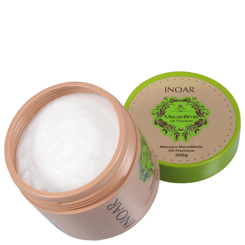 Inoar Macadâmia Oil Premium Máscara de Tratamento - 500ml