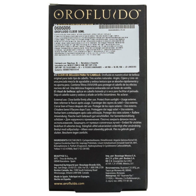 Orofluido Elixir - Tratamento 50ml