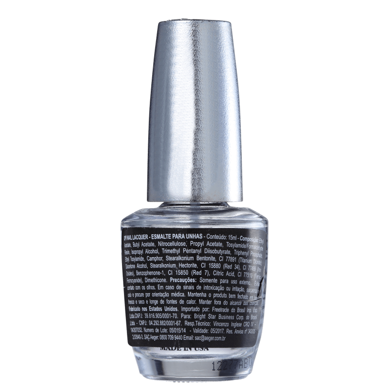 OPI Ds Top Coat - Cobertura Brilhante 15ml
