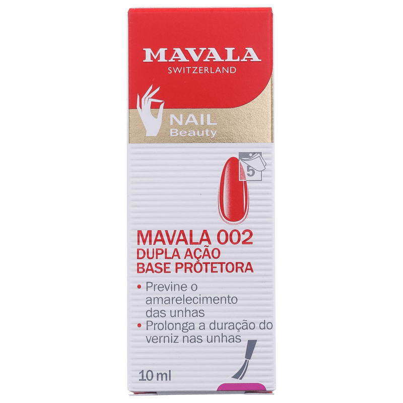 Mavala 002 Protective Coat - Base Incolor para Unhas 10ml