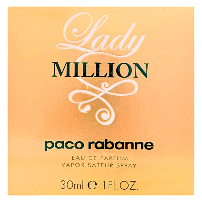 Lady Million Paco Rabanne Eau de Parfum - Perfume Feminino 30ml