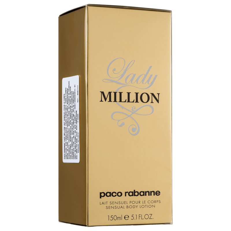 Paco Rabanne Lady Million Body Lotion - Loção Hidratante Corporal 150ml