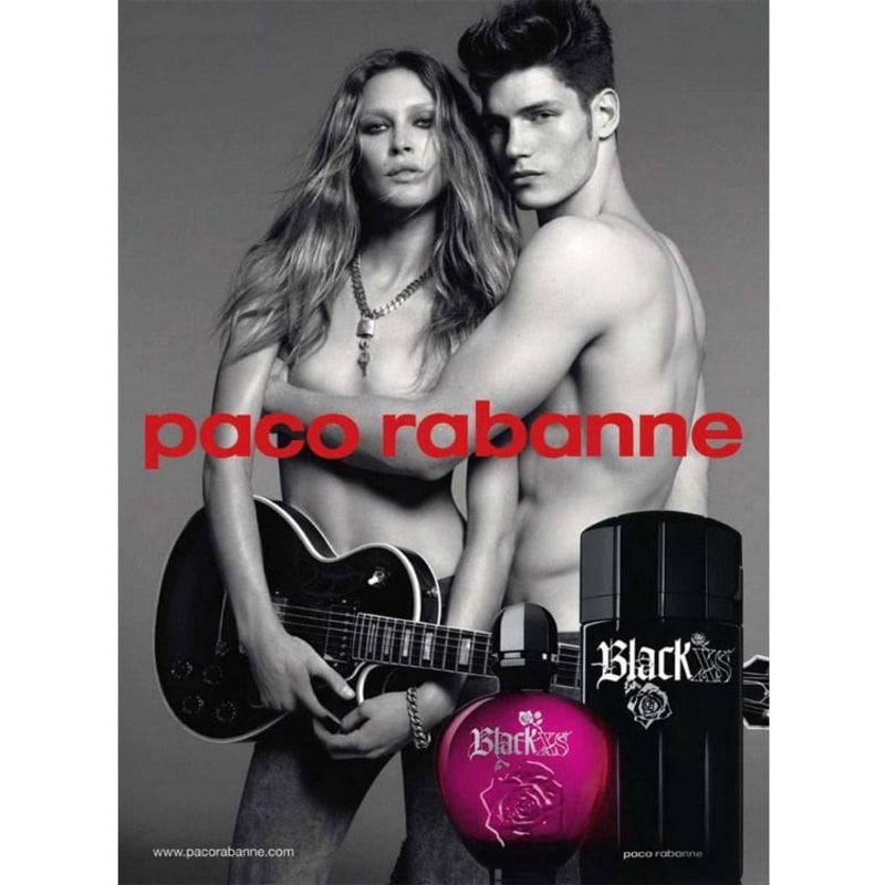 Black XS For Him Paco Rabanne Eau de Toilette - Perfume Masculino 100ml