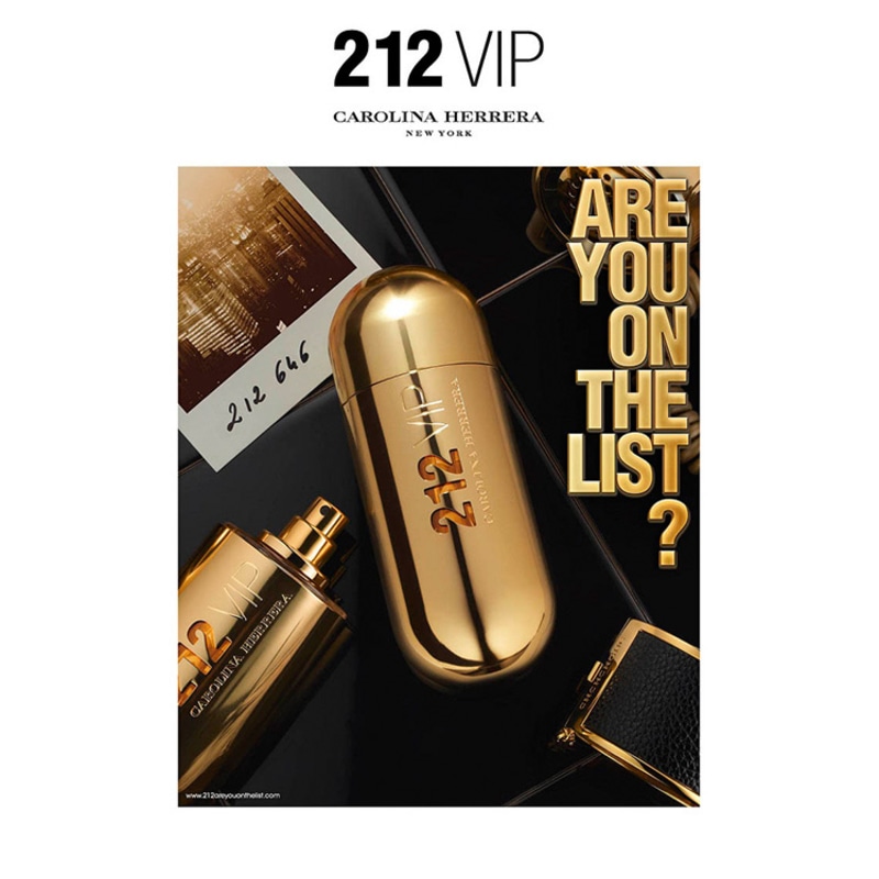 212 VIP Carolina Herrera Eau de Parfum - Perfume Feminino 30ml