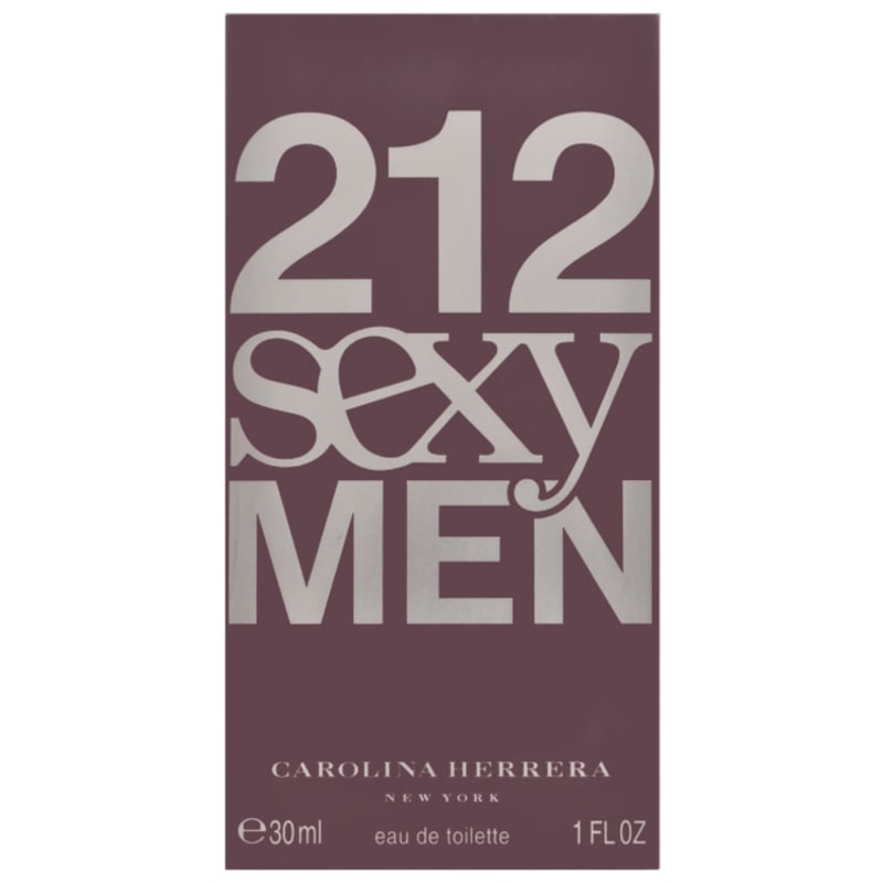 212 Sexy Men Carolina Herrera Eau de Toilette - Perfume Masculino 30ml