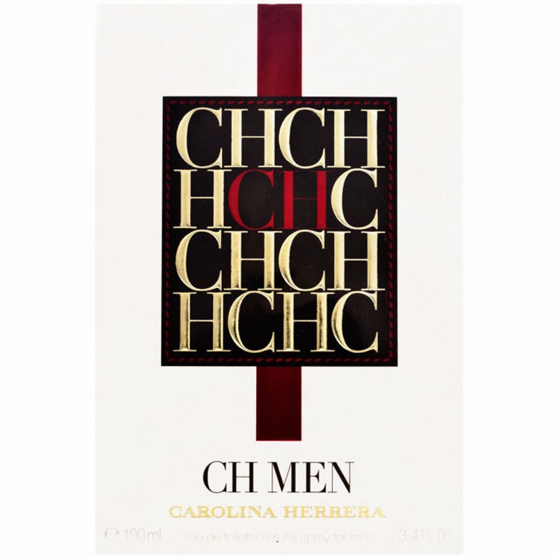 CH Men Carolina Herrera Eau de Toilette - Perfume Masculino 100ml