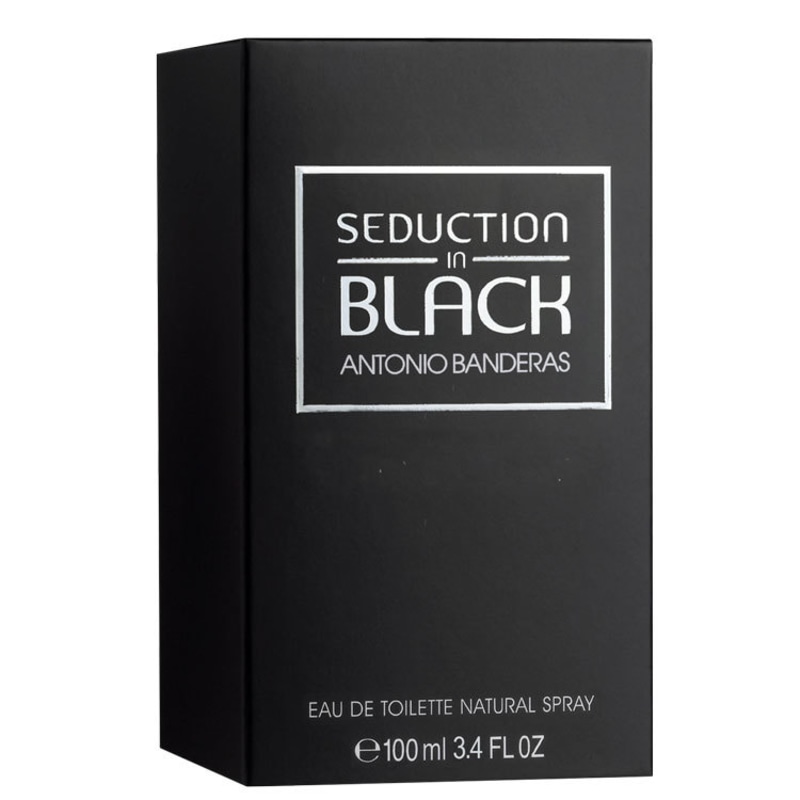 Seduction in Black Antonio Banderas Eau de Toilette - Perfume Masculino 100ml