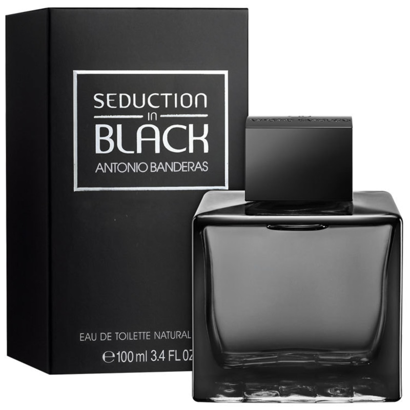 Seduction in Black Antonio Banderas Eau de Toilette - Perfume Masculino 100ml