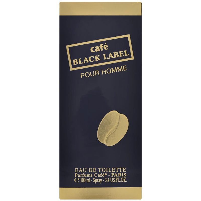 Black Label Café-Café Eau de Toilette - Perfume Masculino 100ml