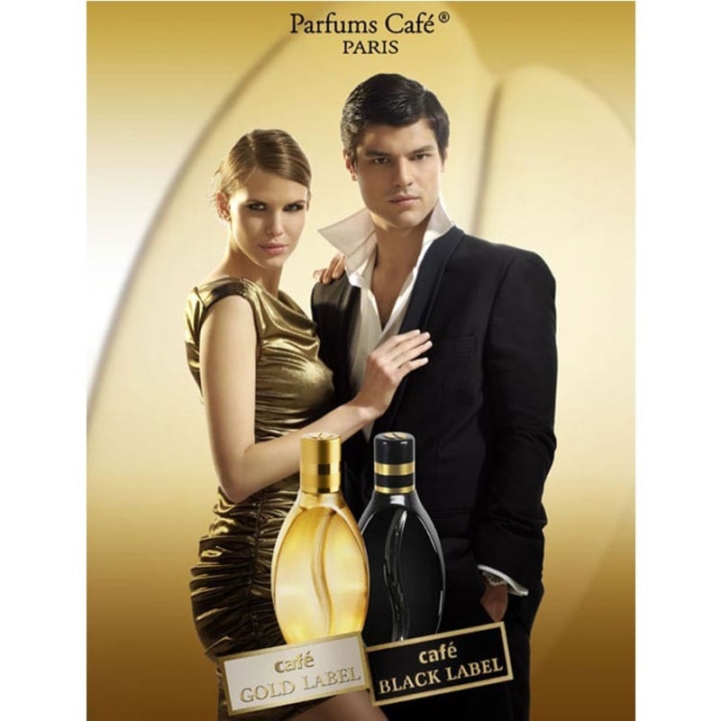 Black Label Café-Café Eau de Toilette - Perfume Masculino 100ml