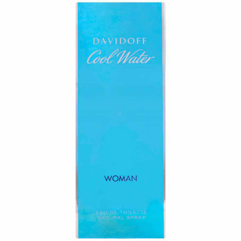 Cool Water Woman Davidoff Eau de Toilette - Perfume Feminino 50ml